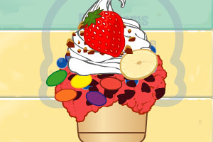 《草莓冰淇淋》游戏画面1