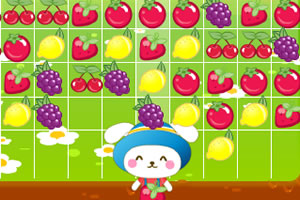 《兔宝的水果篮子》游戏画面1