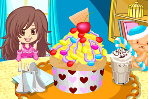 《七彩蛋糕》游戏画面1