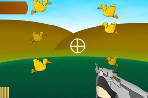 《射击鸭子》游戏画面1