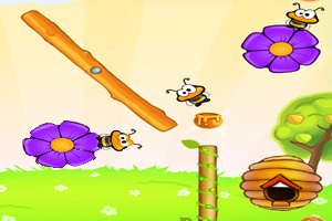 《帮小蜜蜂回家》游戏画面1