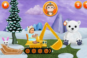 《小寶寶開拖拉機新版》游戲畫面1