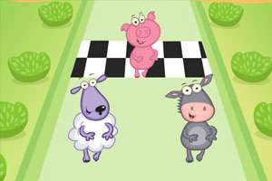 《动物田径赛跑》游戏画面1