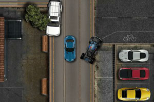 《警车街边停车》游戏画面1
