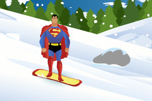 《超人滑雪》游戏画面1