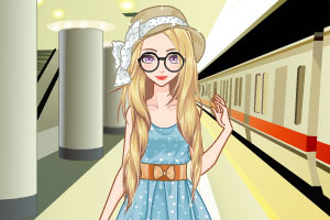 《地铁里的女孩》游戏画面1