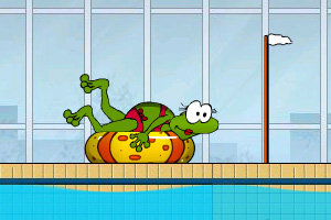 《不会游泳的青蛙》游戏画面1