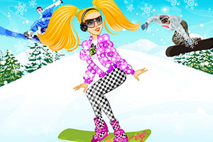 《滑雪少女》游戏画面1