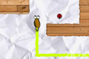 《吃纸的蜗牛》游戏画面1