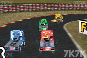 《3D大卡车F1》游戏画面7