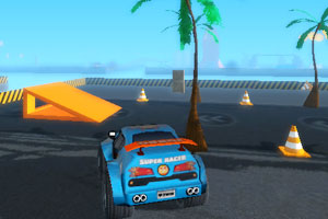 《3D特技汽车》游戏画面1