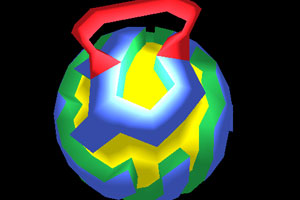 《3D球形迷宫》游戏画面1