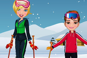 《凉爽的滑雪装备》游戏画面1