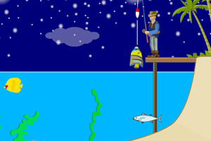 《海边垂钓》游戏画面1