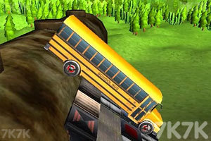 《3D大巴车特技》游戏画面1