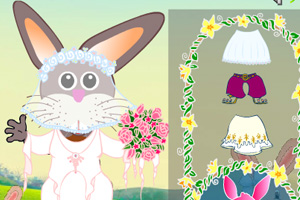 《复活节兔子装扮》游戏画面1