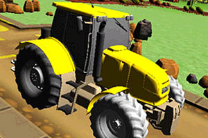 《农场拖拉机停车》游戏画面1