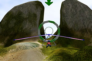 《3D滑翔比赛》游戏画面1