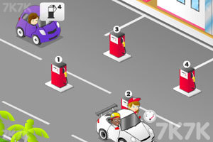 《加油站繁忙的一天》游戏画面2