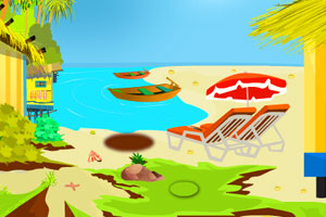 《小船海滩逃生》游戏画面1