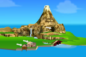 《孤岛洞穴逃生》游戏画面1