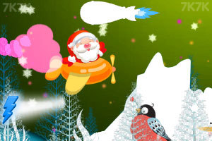 《圣诞老人开飞机》游戏画面3