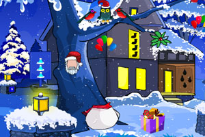《圣诞老人逃出雪地》游戏画面1