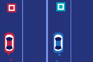 《双车同步驾驶》游戏画面1