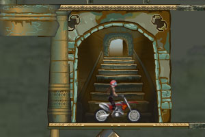 《美女骑摩托闯地宫2》游戏画面1
