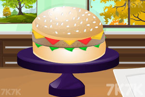 《制作汉堡蛋糕》游戏画面3