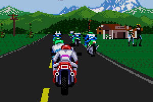 《高速摩托赛2》游戏画面1