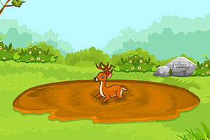 《救援小鹿》游戏画面1