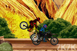 《女子摩托车大赛》游戏画面3