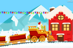 《圣诞老人火车送礼》游戏画面1