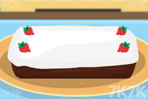 《制作巧克力生日蛋糕》游戏画面1