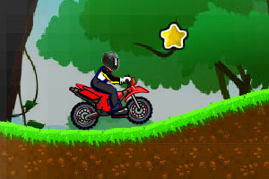 《山地摩托车大赛》游戏画面1