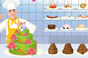 《婚礼蛋糕制作》游戏画面1