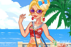 《女孩的夏日装》游戏画面2