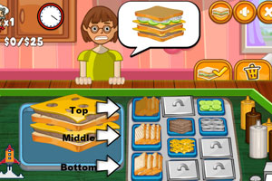 《贝克的三明治餐厅》游戏画面1
