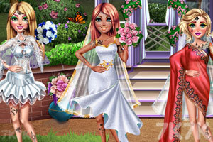 《天后的婚礼装扮》游戏画面3