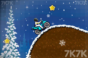 《冬天摩托车》游戏画面2