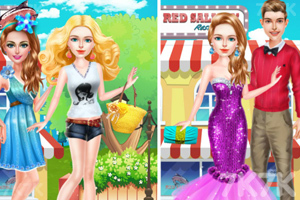 《安妮的夏季时尚装》游戏画面3