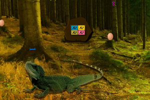 《逃离蜥蜴森林》游戏画面1