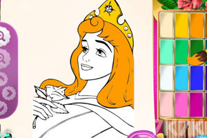 《美丽公主绘画书》游戏画面3