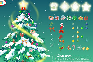 《装饰圣诞树》游戏画面1