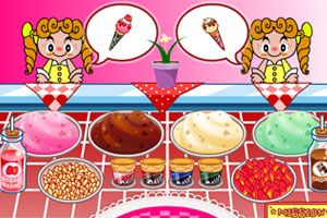 《彩虹冰淇淋店》游戏画面1