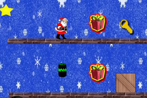 《圣诞老人寻礼物》游戏画面1