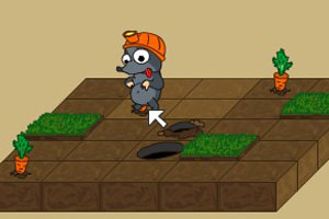 《贪吃的鼹鼠》游戏画面1