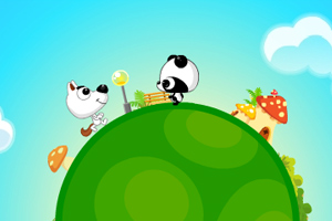 《熊猫小砖游地球》游戏画面1