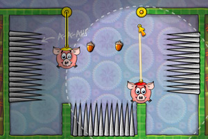 《贪吃的猪头》游戏画面1